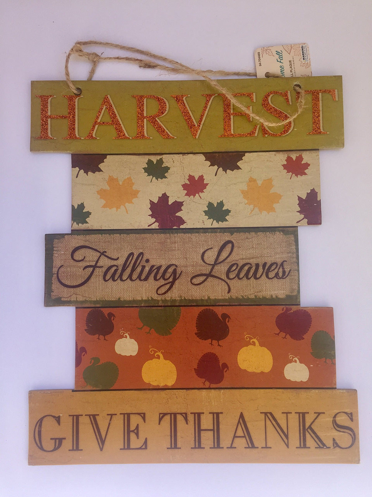 MASTERTOP 11120609 Thanksgiving Decorations for your home-Cardboard sign (10In X 12In)