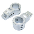 PTM Watersports Board Rack Mounts - 2.38" Pipe Clamp - Silver