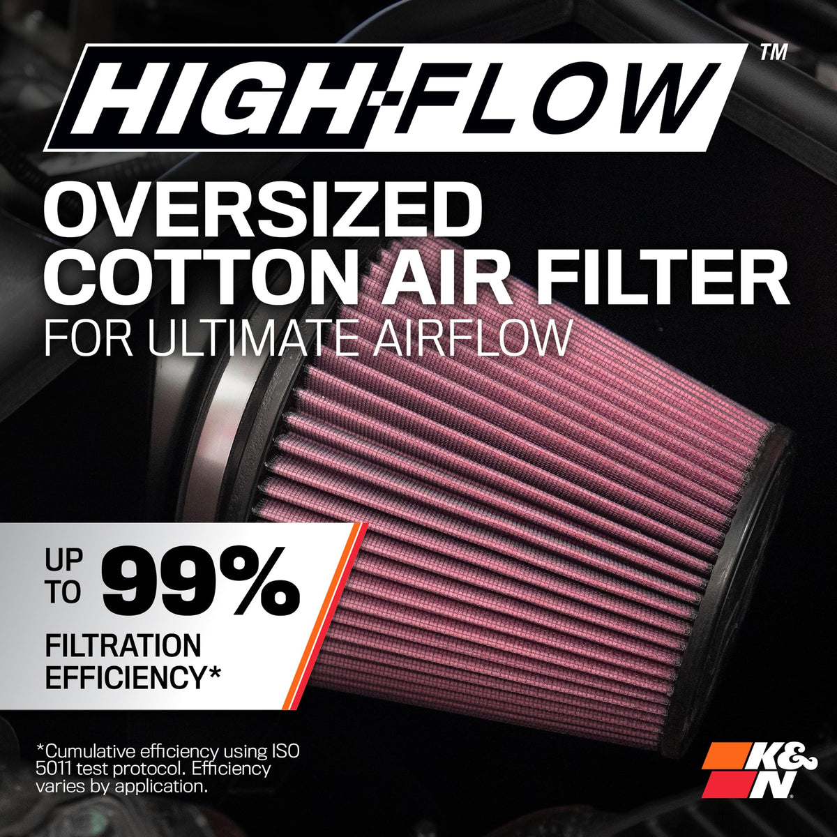 K&N FILTER 69-1019TS K&N Cold Air Intake System: High-Flow Air Filter, Increase Performance & Acceleration: Compatible with 2012-2015 Acura/Honda: ILX, Civic Si, 69-1019TS