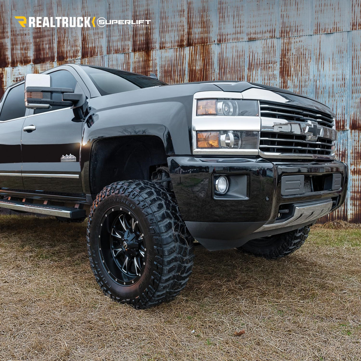SUPERLIFT 40009 RealTruck SUPERLIFT SUSPENSION 2" Leveling Kit for Chevy Silverado/GMC Sierra | Coil Spacers | 40009 | Fits 1999-2007 Chevrolet Silverado 1500 / GMC Sierra 1500 2WD