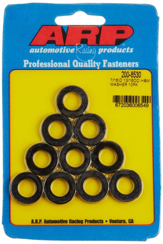 ARP 200-8530 ARP 200-8530 2008530 Premium Black Oxide Chrome Moly Special Purpose Washers - Pack of 10