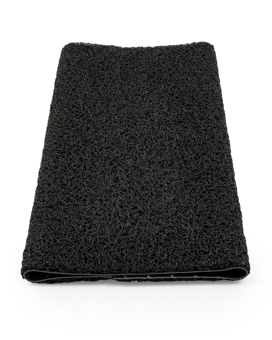 CAMCO 42962 Camco Premium Wrap Around RV Step Rug - Fits 18-inch Wide Steps - Adjustable Depth of 8-inches to 10.5-inches - Compatible with Manual or Electric RV Steps - Black (42962)