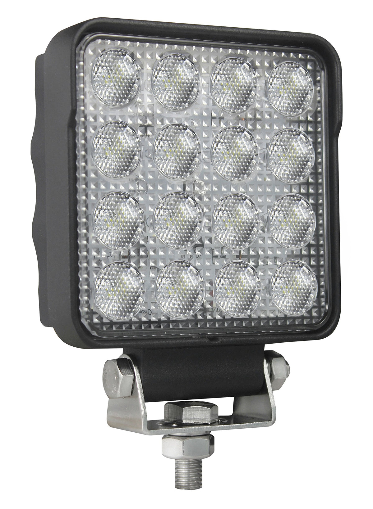 HELLA 357106002 HELLA 357106002 ValueFit 4 Square 2.0 LED Close Range Worklight , Black