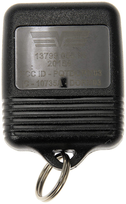 DORMAN 13799 Dorman 13799 Keyless Entry Remote 4 Button Compatible with Select Ford / Lincoln / Mercury Models