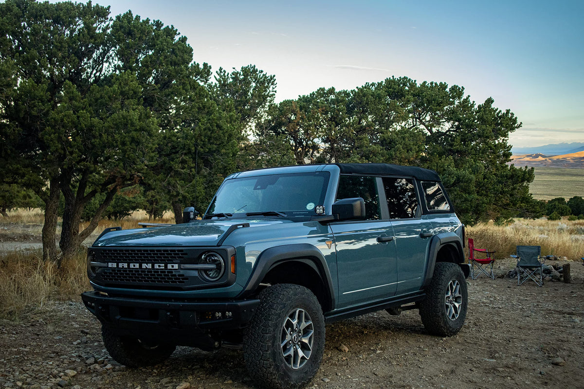 BESTOP 49701-01 Bestop Bronco Fender Flares Black 4970101 for Ford Bronco 2021-2027