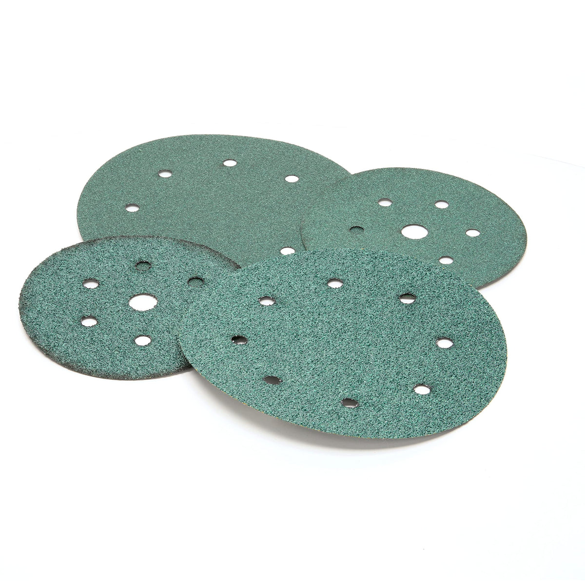 3M 00513 3M Green Corps Hookit Sanding Discs, 00513, No Hole, 6 in, 60+ Grade