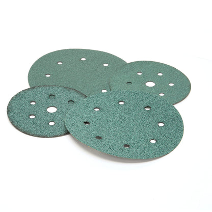 3M 00513 3M Green Corps Hookit Sanding Discs, 00513, No Hole, 6 in, 60+ Grade