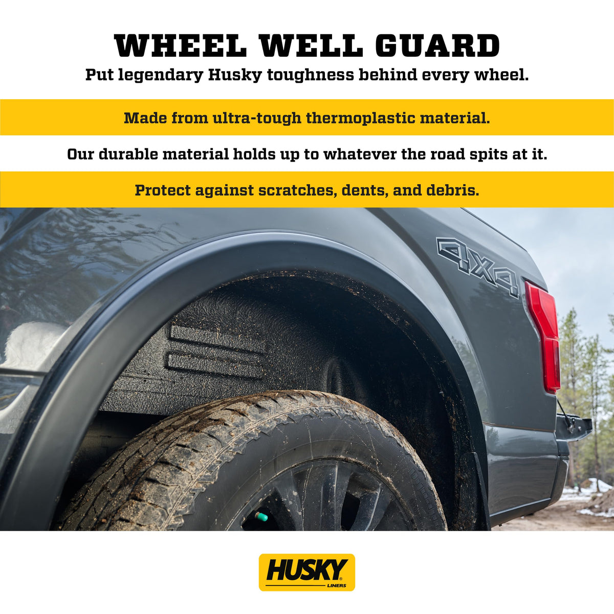 Husky Liners 79111 Rear Wheel Well Guards