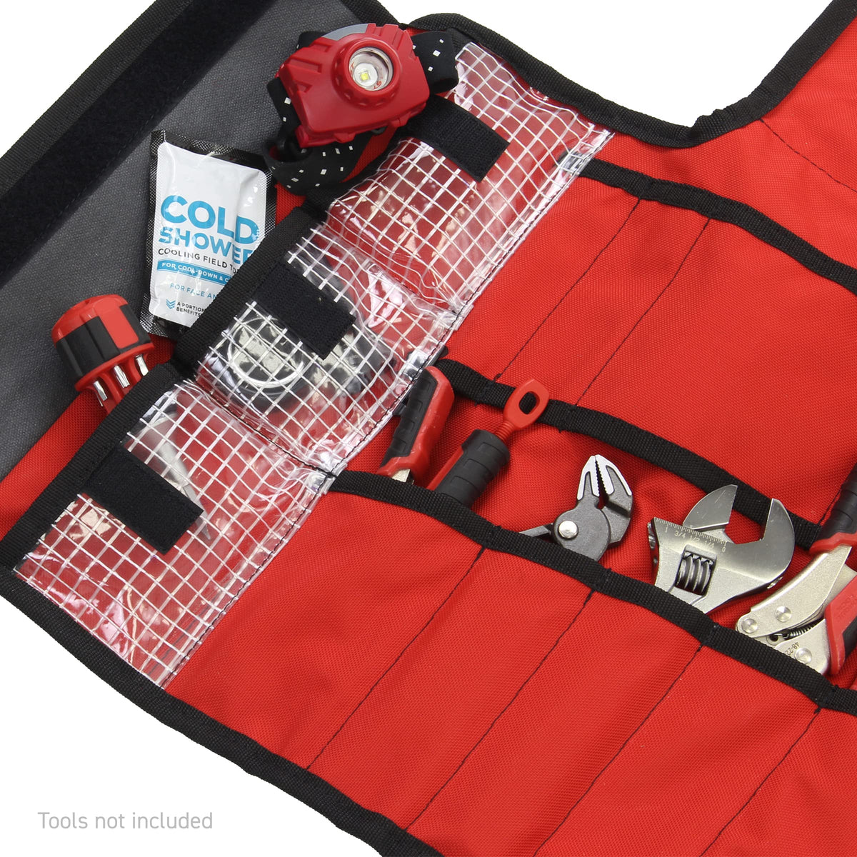 GO RHINO XG1000-01 Go Rhino Tool Roll - Large – Open: 29" x 38.5" & Closed: 9" x 16" – XG1000-01