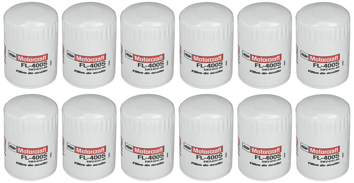Motorcraft FL400SB12 Oil Filter, Pack of 12