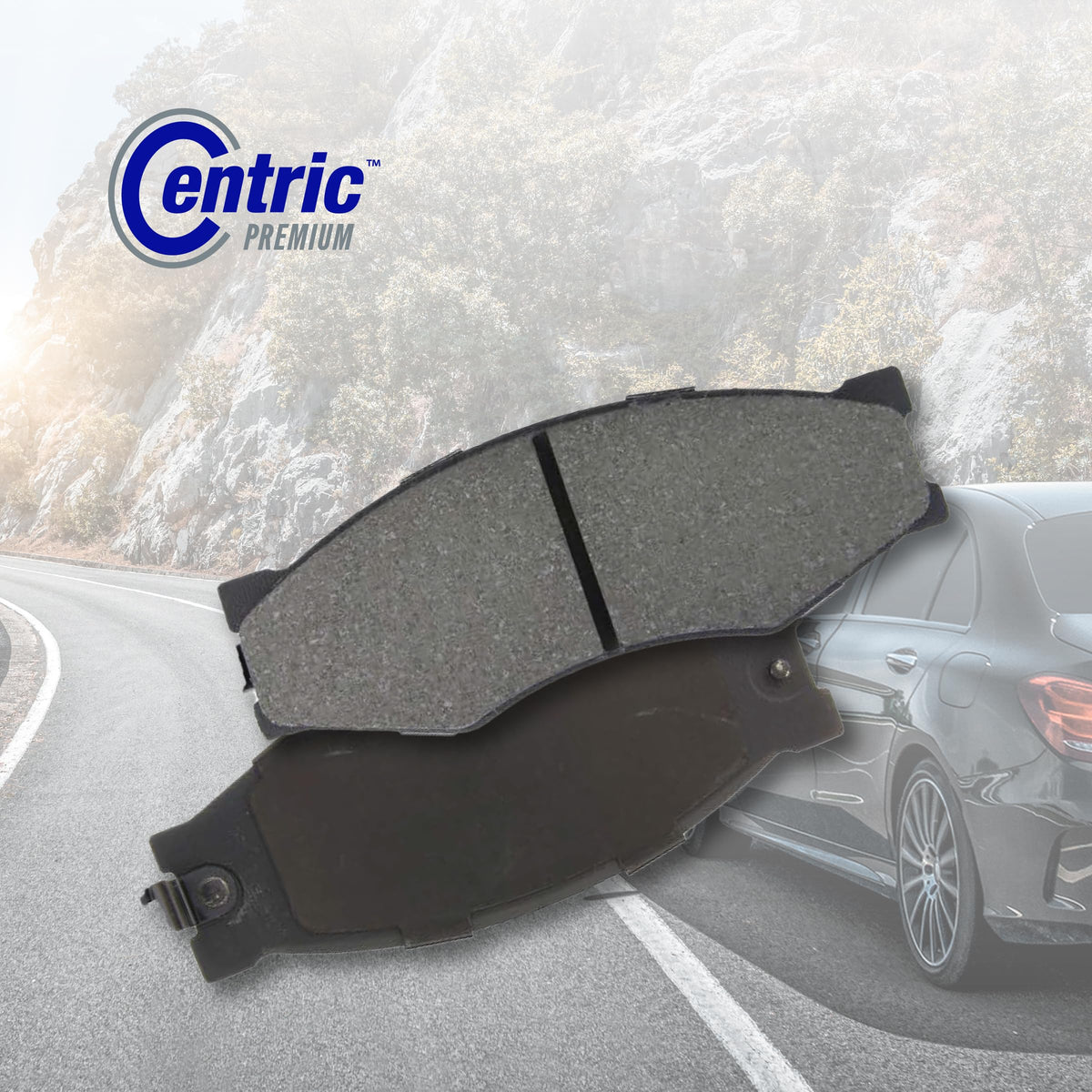 Centric Parts 301.09050 Premium Replacement Rear Ceramic Disc Brake