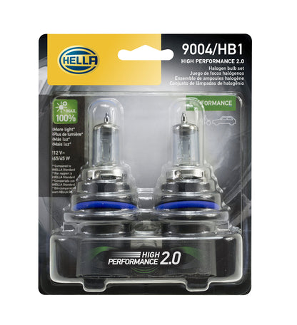 Hella 90042.0TB Twin Blister Kit High Performance Bulb, 12V