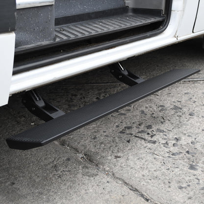 GO RHINO 20410125PC Go Rhino - 20410125PC - E1 Electric Running Board KIT BLAC