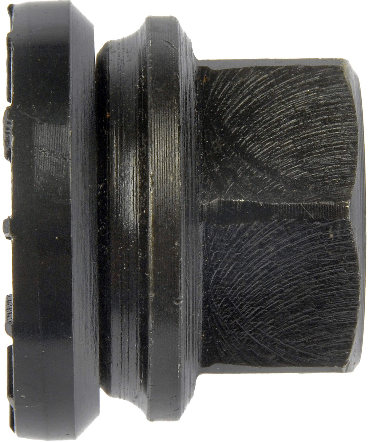 DORMAN 611-246 Dorman 611-246 Wheel Nut M14-1.50 Flanged Flat Face - 21mm Hex, 23.2mm Length for Select Ford Models - Black