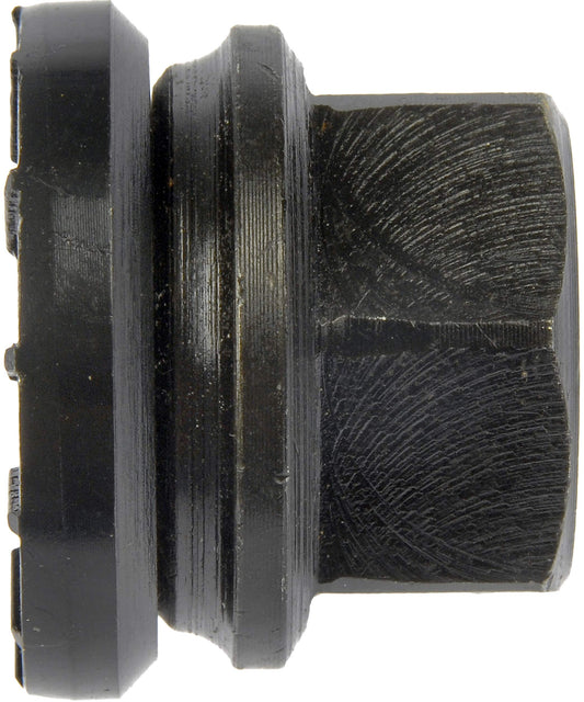 DORMAN 611-246 Dorman 611-246 Wheel Nut M14-1.50 Flanged Flat Face - 21mm Hex, 23.2mm Length for Select Ford Models - Black