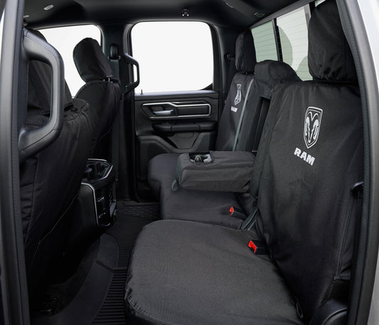 COVERCRAFT SSR2532FR11WFBK Covercraft Endura RAM Logo SEATSAVER Custom FR - SSR2532FR11WFBK