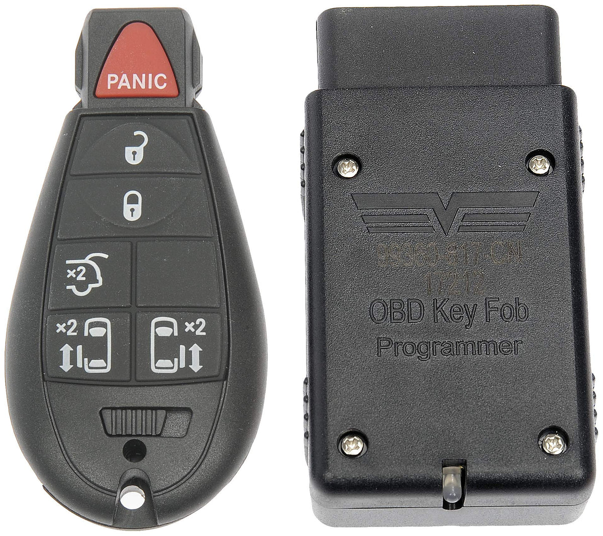 DORMAN 99365 Dorman 99365 Patented Keyless Entry Remote 6 Button Compatible with Select Dodge Models (OE FIX)