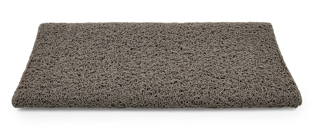 CAMCO 42964 Camco 42964 Gray Premium Wrap Around RV Step Rug (PVC Material (17.5" x 18"))