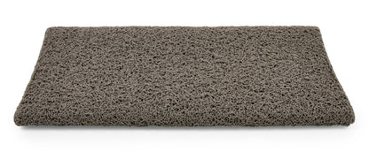 CAMCO 42964 Camco 42964 Gray Premium Wrap Around RV Step Rug (PVC Material (17.5" x 18"))
