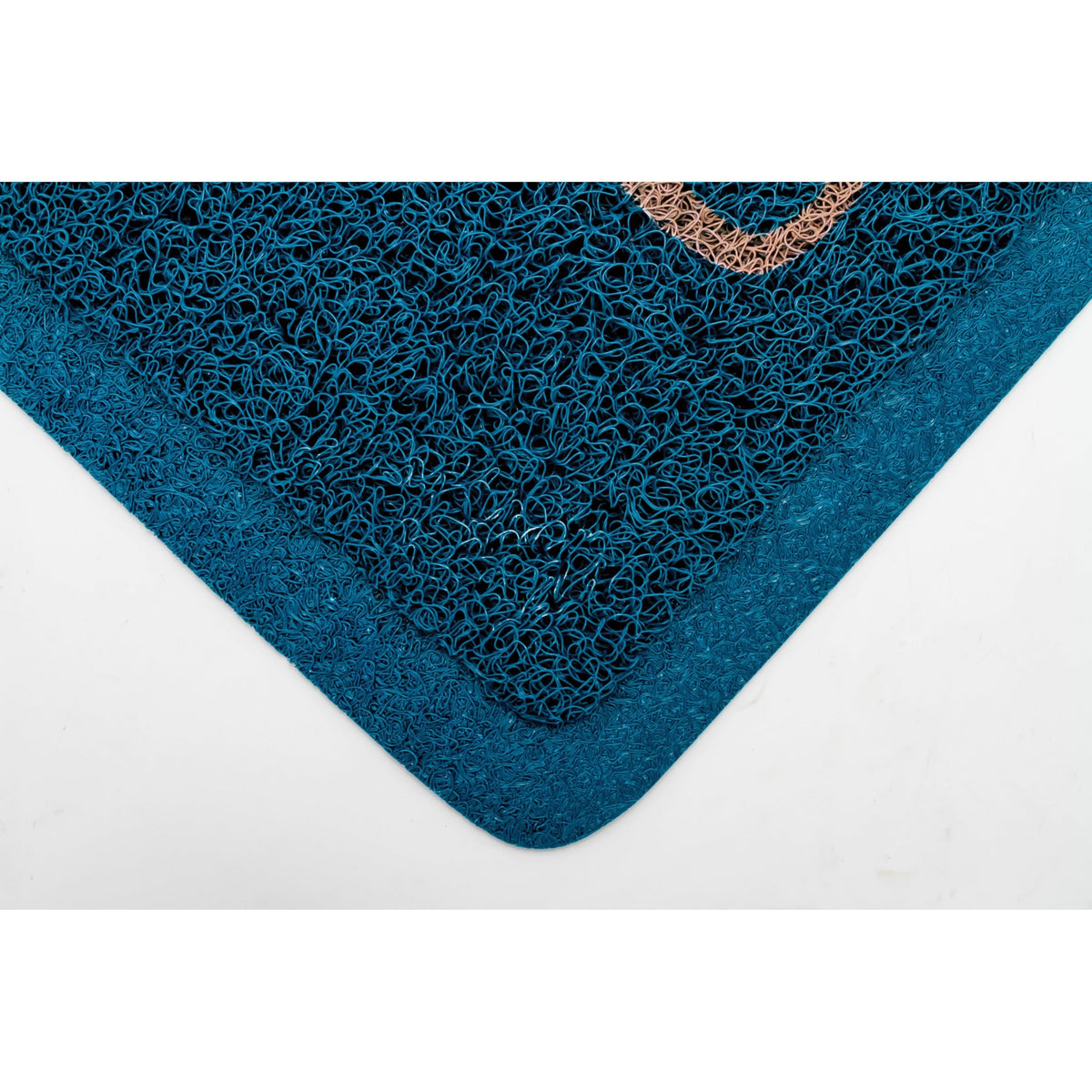 CAMCO 53201 Camco Life is Better at The Campsite Outdoor & Indoor Welcome Mat - Weather and Doormat – Traps Dirt and Liquid – Spongey Comfortable Feel – Measures 26 ½ " x 15" - Blue (53201) - 53201-A