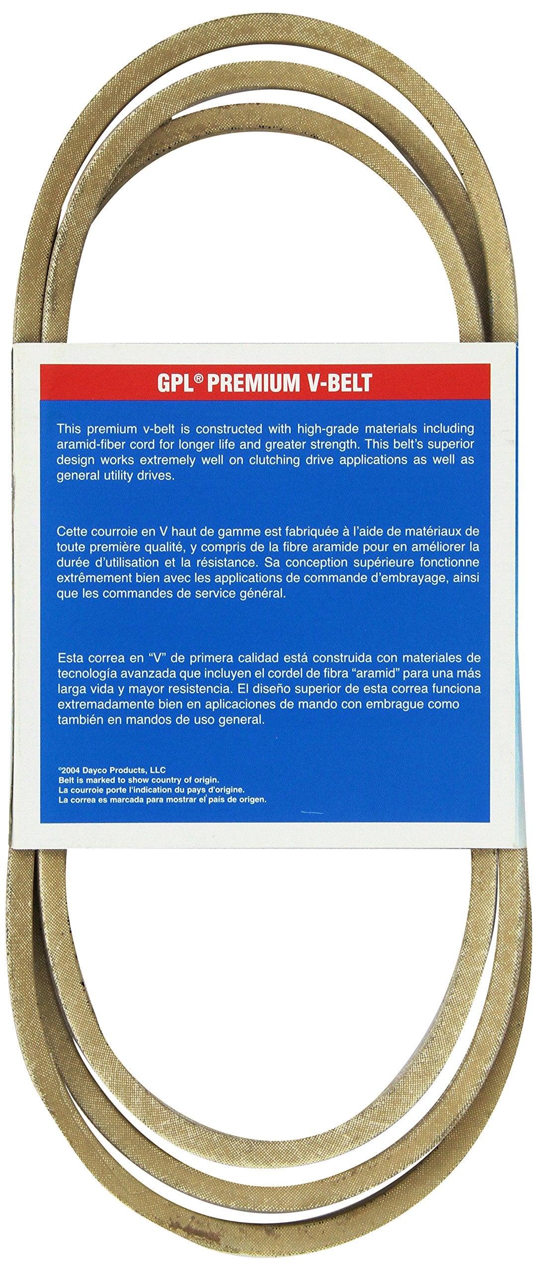 Dayco L4100 Numerous Applications Utility V-Belt