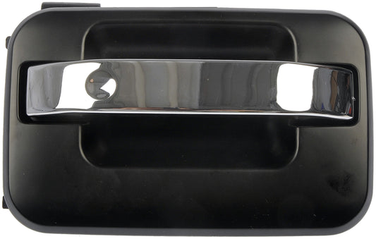DORMAN 80198 Dorman 80198 Exterior Door Handle Compatible with Select Ford/Lincoln Models, Black and Chrome