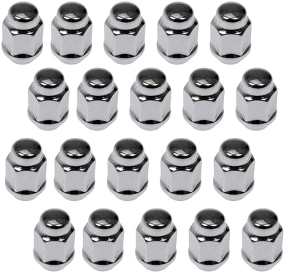 Dorman 711-265 WHEEL NUT CHROME ACORN BULGE SEAT 1/2-20