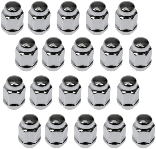 Dorman 711-265 WHEEL NUT CHROME ACORN BULGE SEAT 1/2-20
