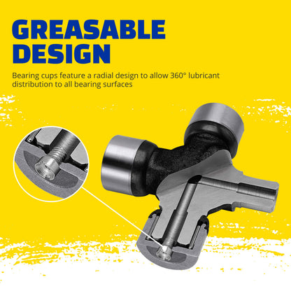 MOOG 265 MOOG 265 Greaseable Super Strength Universal Joint for Ford F-150