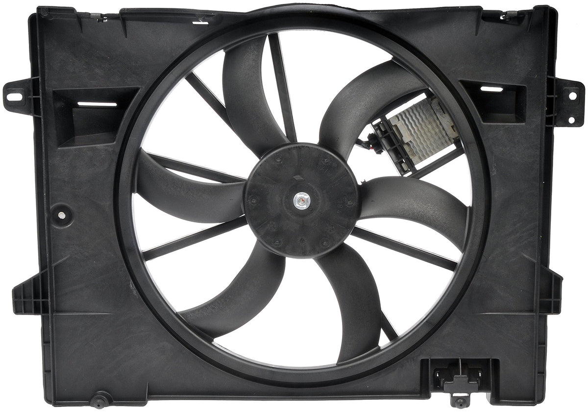 DORMAN 621-353XD Dorman 621-353XD Radiator Fan Assembly with Upgraded Controller Compatible with Select Ford / Lincoln / Mercury Models (OE FIX)