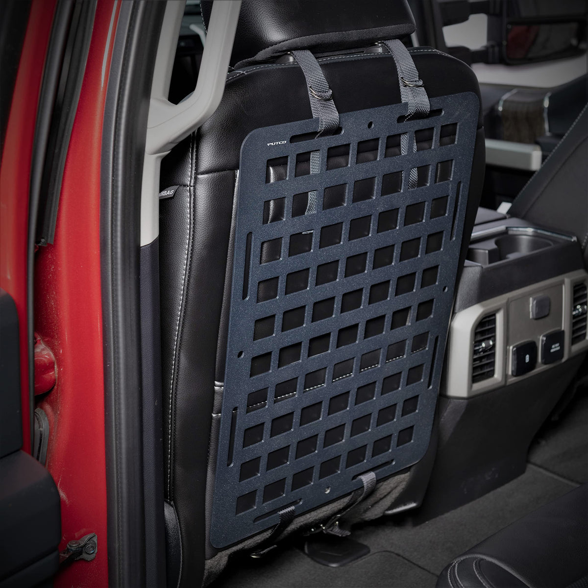 PUTCO 195955 Putco 195955 MOLLE Panel for Seat Back - Tactical Seat Back Storage Organizer - Rigid Aluminum MOLLE Panel - Universal Fits Any Vehicle