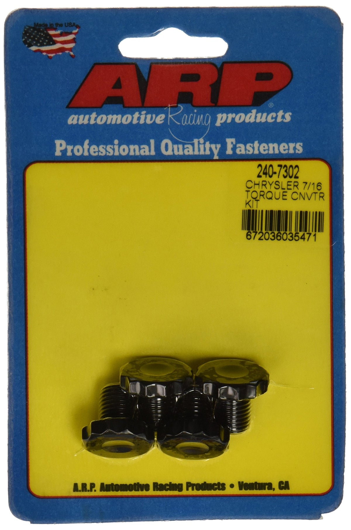 ARP 240-7302 Arp 240-7302 TORQUE CONVERTER BOLT KIT