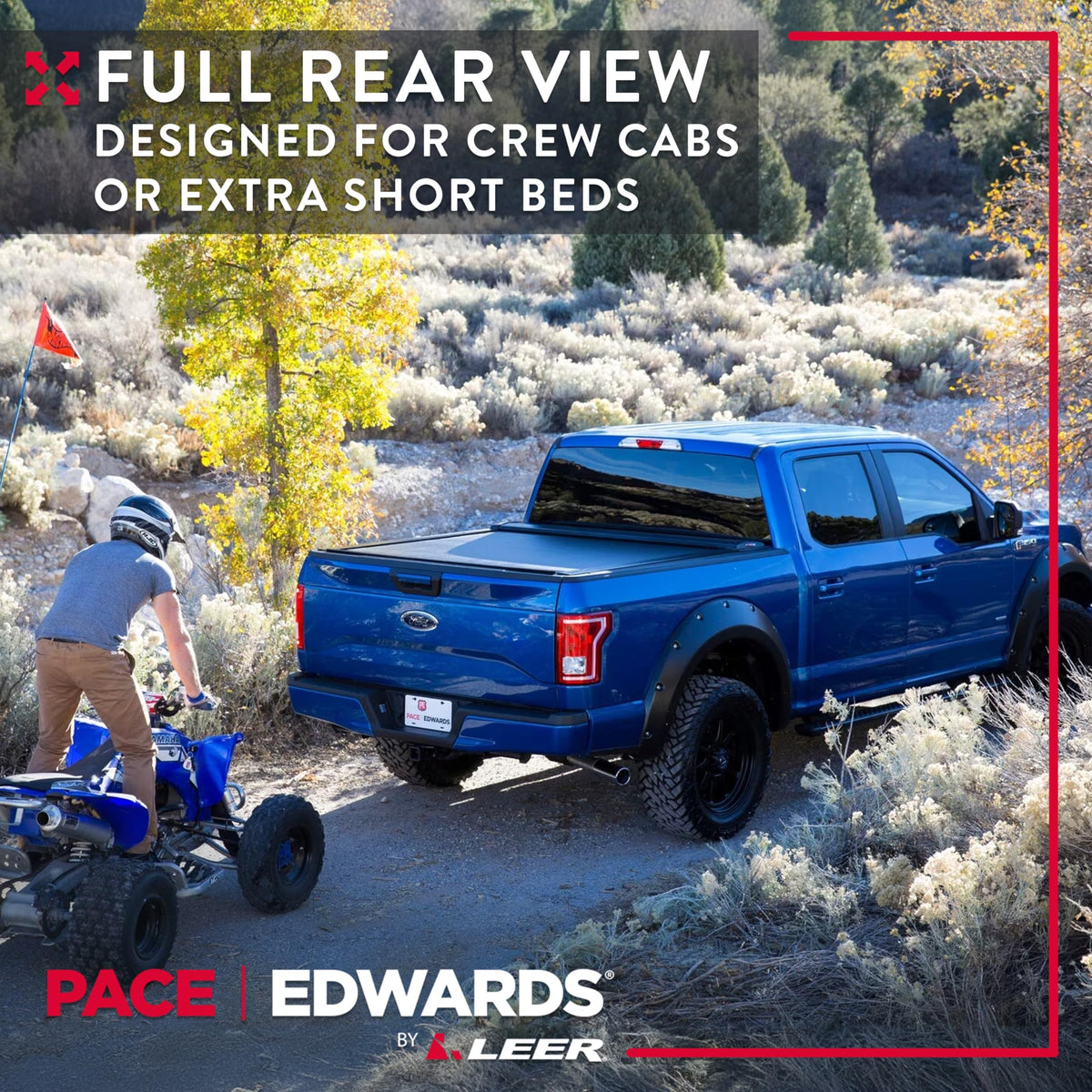 PACE EDWARDS SWCA27A58 Pace Edwards Switchblade Retractable Tonneau Cover for 2019-2026 Chevy/GMC Silverado/Sierra 1500 Crew Cab, 5' 8" Truck Bed