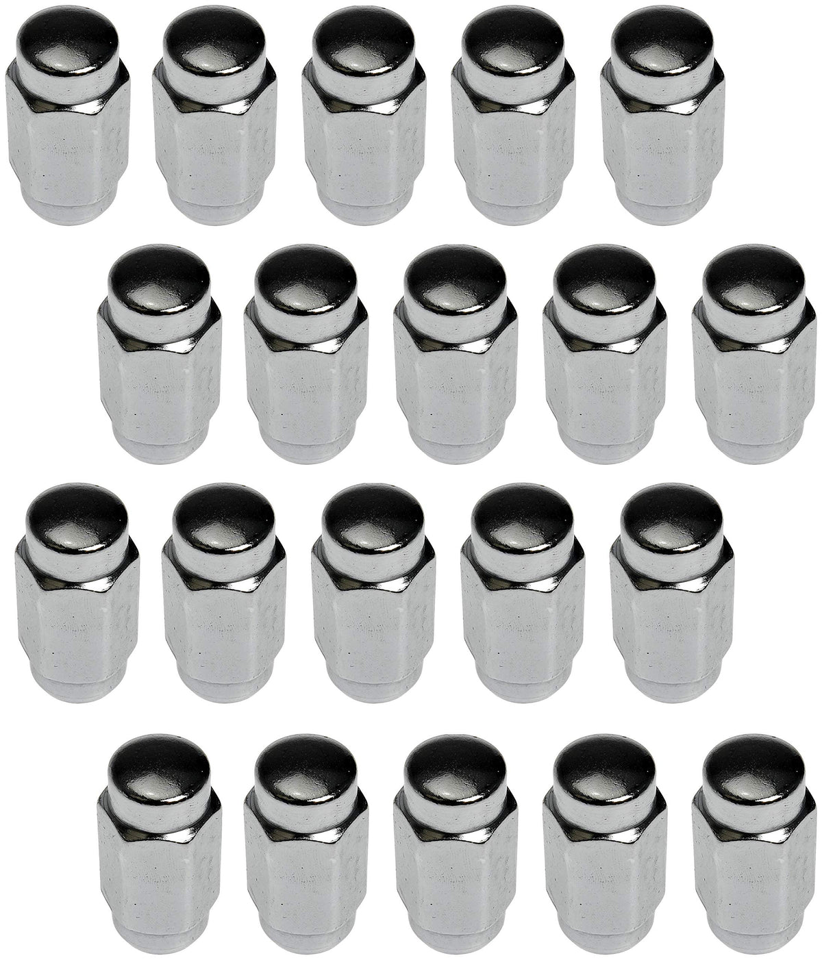 Dorman 712-544 WHEEL NUT CHROME DUPLEX ACORN 9/16-18
