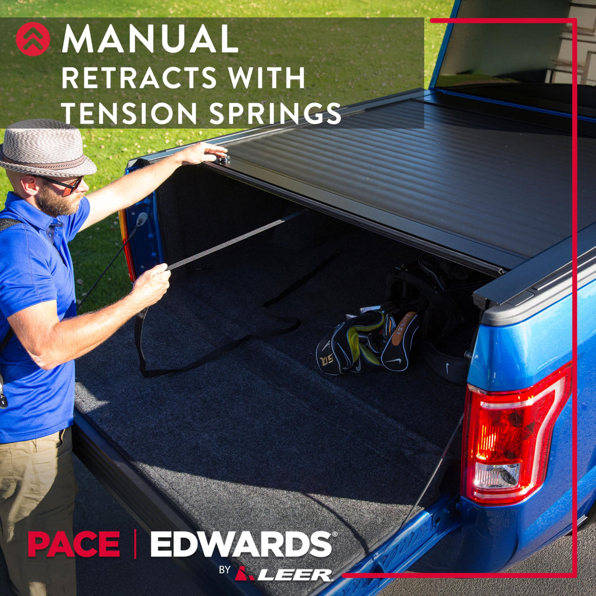 PACE EDWARDS JRCA27A58 Pace Edwards JRCA27A58 Pace Edwards Jackrabbit® Retractable Tonneau Cover Fits Chevrolet Silverado 1500