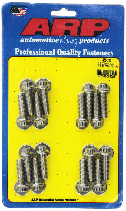 ARP 435-2101 ARP 4352101 Stainless 300 12-Point Intake Manifold Bolt Kit