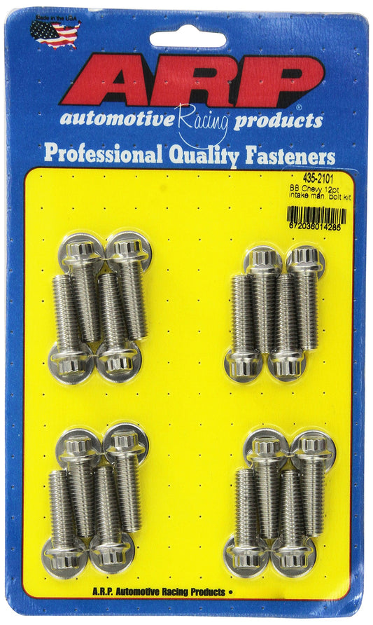 ARP 435-2101 ARP 4352101 Stainless 300 12-Point Intake Manifold Bolt Kit