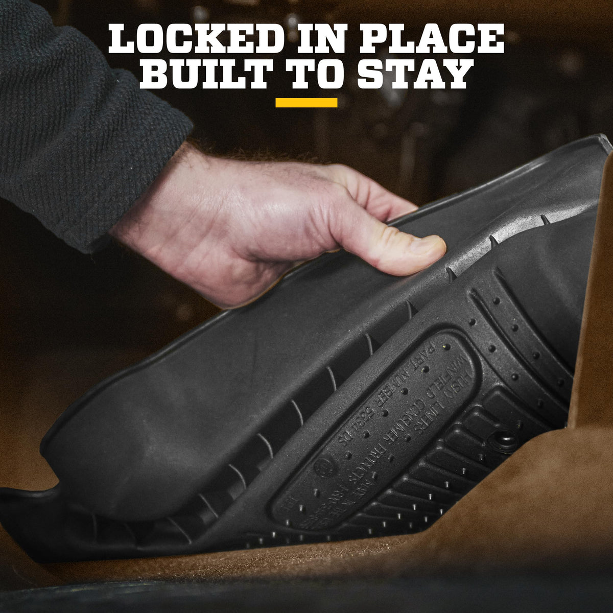 Husky Liners 55351 Husky Liners X-act Contour Floor Mats – Fits 2013-2022 Buick Encore; 2015-2022 Chevrolet Trax – Front Row, 2-pc Black - 55351
