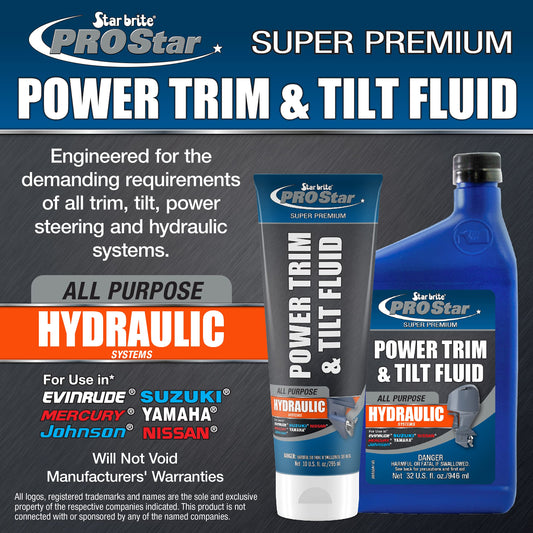STAR BRITE 028510P Star Brite 028510P STL POWER TRIM & TILT FLUID 10OZ