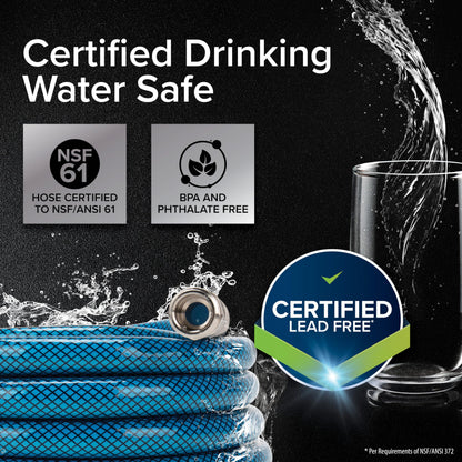 CAMCO 22843 Camco TastePURE 35-Foot Premium RV Drinking Water Hose - Made in the USA