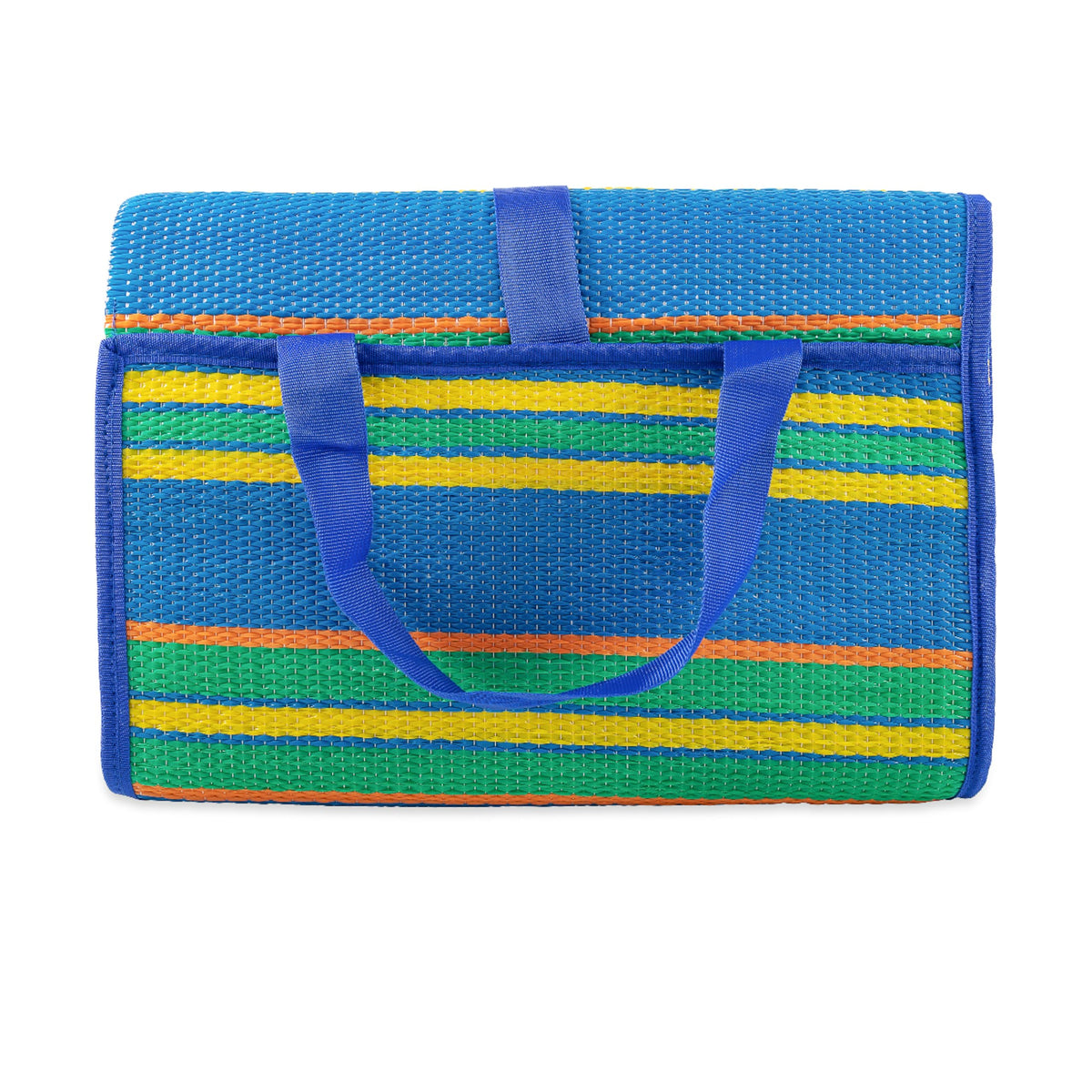 CAMCO 42805 Camco Handy Mat with Strap - Perfect for Picnics, Beaches, RV and Outings - Blue/Green - 60" x 78" (42806)