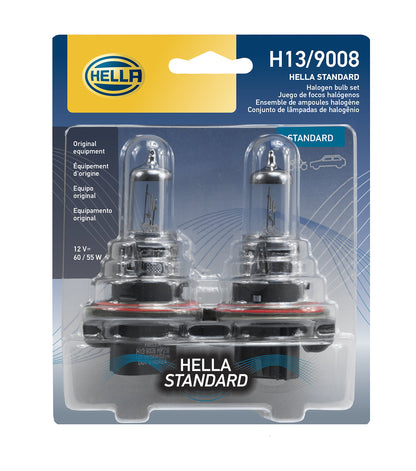 Hella H13TB Standard Halogen Bulbs, 12 V, 60/55W