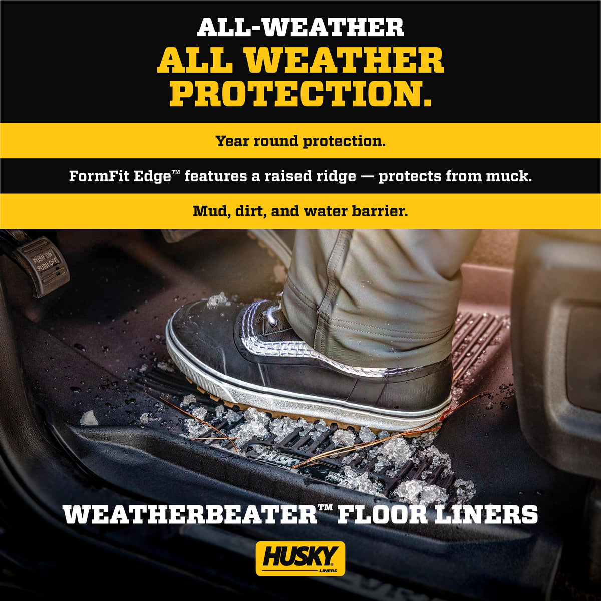 Husky Liners 95581 Weatherbeater Floor Mats