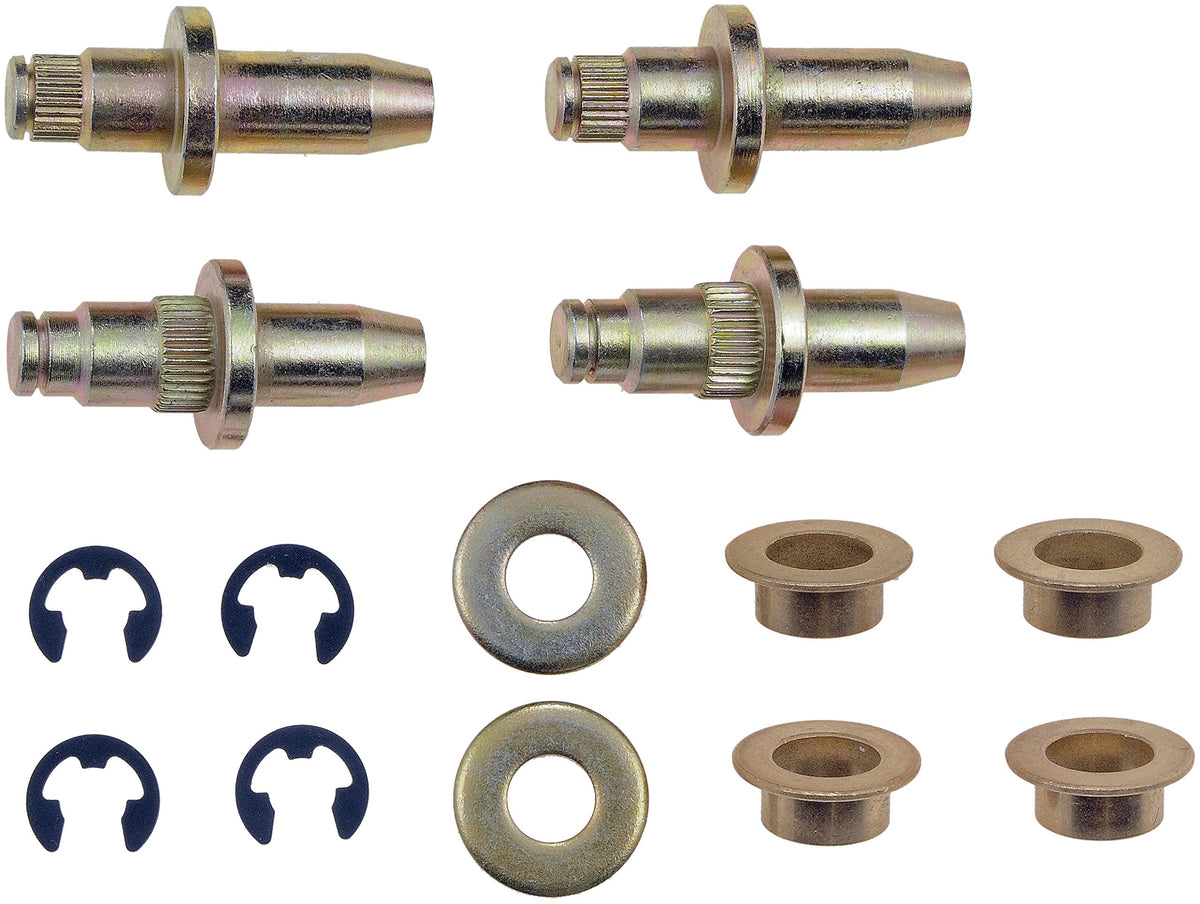 DORMAN 38437 Dorman 38437 Door Hinge Pin And Bushing Kit - 4 Pins, 4 Bushings, 2 Washers, And 4 Clips Compatible with Select Cadillac / Chevrolet / GMC Models