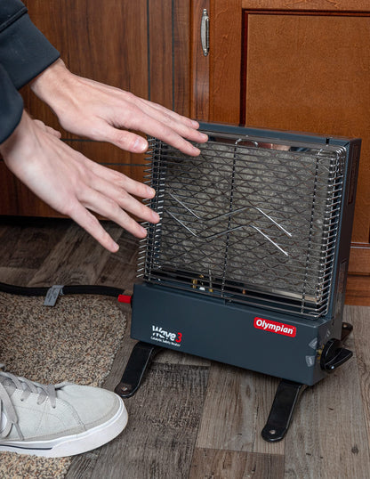 CAMCO 57701 Camco Olympian Wave Heater Leg Stands - Converts Your Olympian Wave Heater into a Portable Style Heater, Fits All Olympian Wave Heaters: Wave 3, Wave 6, Wave 8-2 Pack (57701)