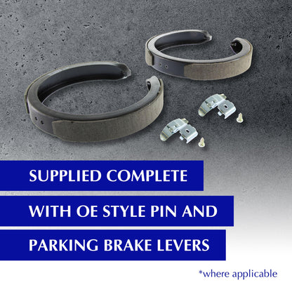 Centric Parts 111.07820 Premium Replacement Rear Brake Shoe Set