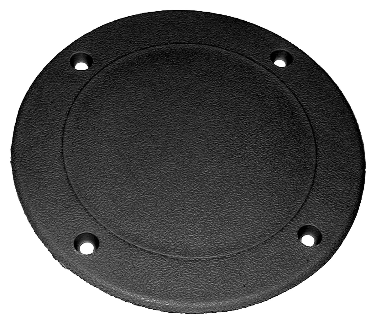 T-H MARINE SDP-1-DP T-H Marine SDP-1-DP Screw Down Deck Plates, 5-5/8" - Black