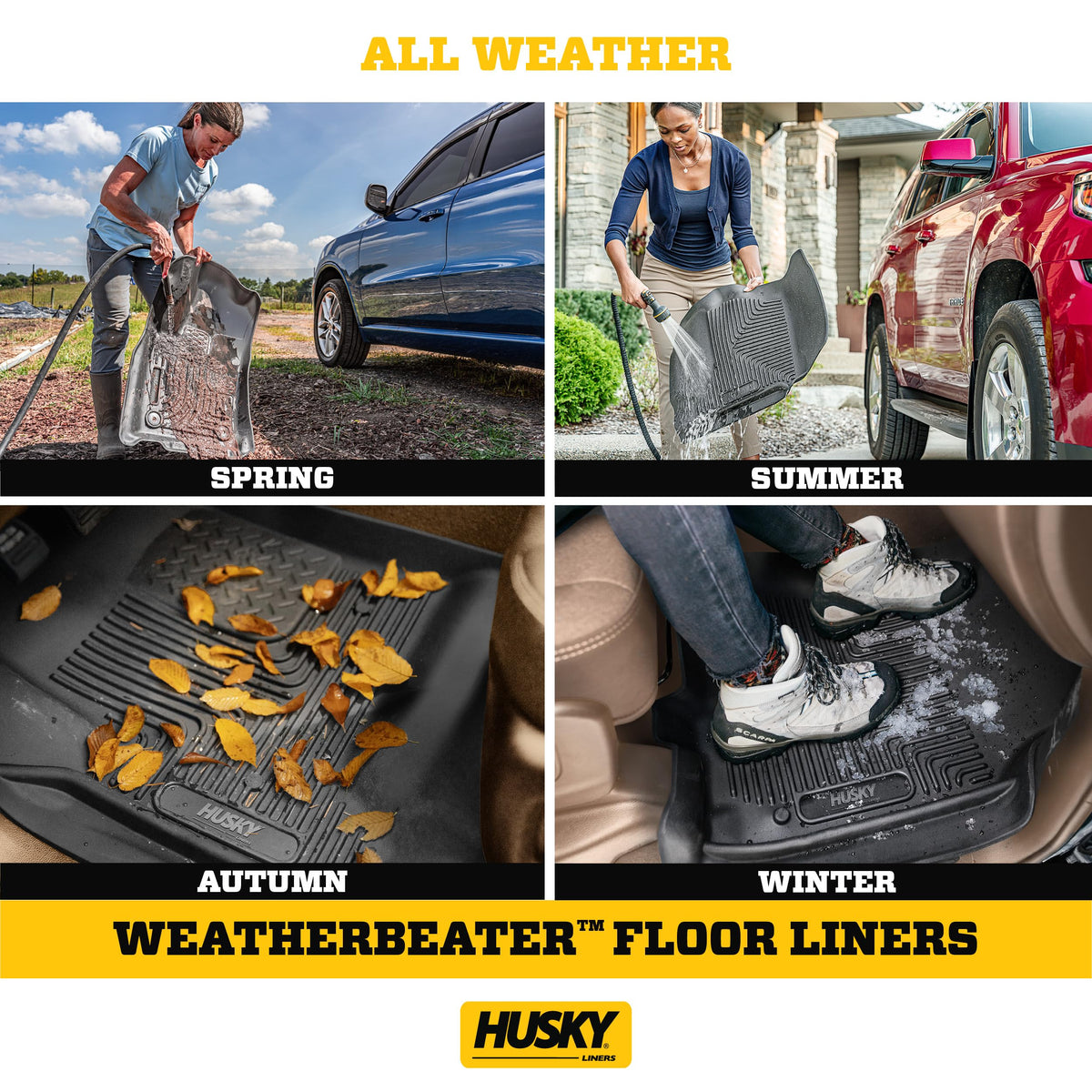 Husky Liners 13291 Weatherbeater Floor Mats