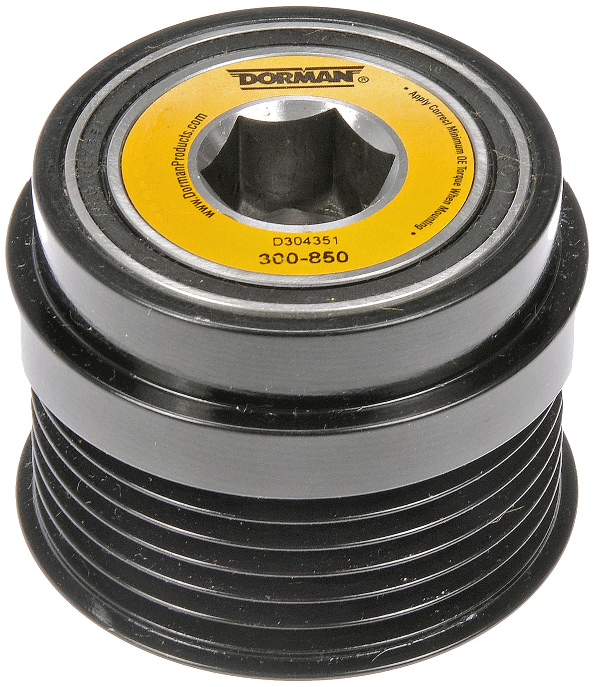 Dorman 300-850 ALTERNATOR DECOUPLER PULLEY