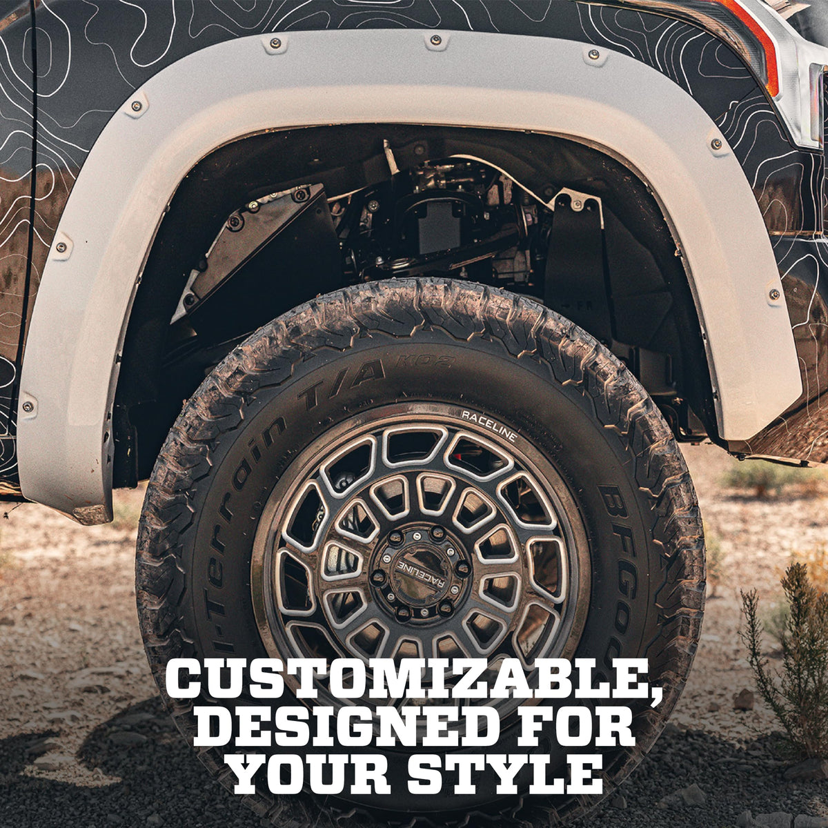 Husky Liners 28031922 Fender Flares Pocket Style